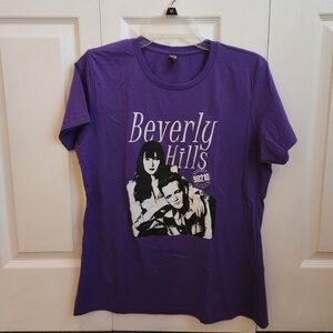 NWOT Beverly Hills 90210 T-shirt ft Brenda & Dylan